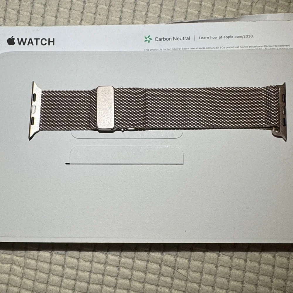 Apple Watch Pink Mesh Strap